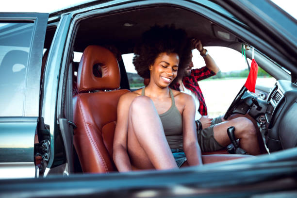 istock Driving on a road trip on the country side 686614362
