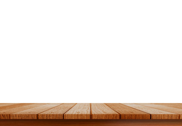 istock Empty wooden for put products or something 686616610