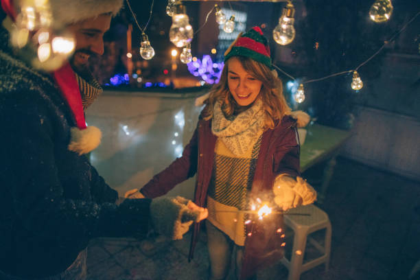 istock First New Year's Eve as a couple 686619098