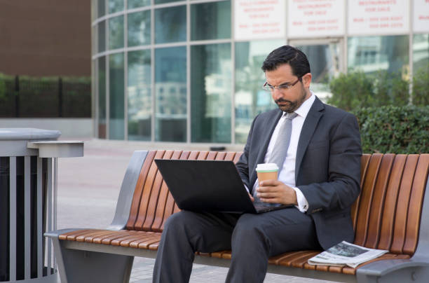 istock businessman in Dubai Marina 686619580