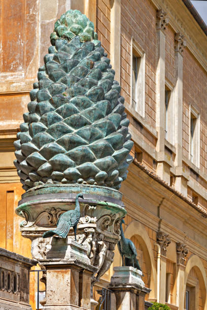 istock Vatican, Belvedere Palace, pinecone, Italy, Europe 686627076