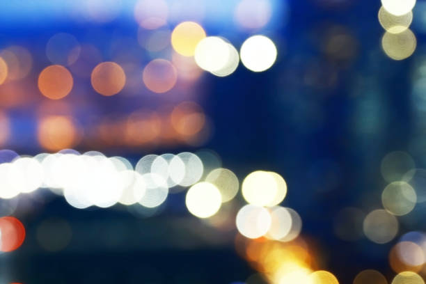 istock Colorful Bokeh From Traffic Light on Blur Background. 686635980