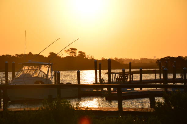 istock Breathtaking Sunset at the Crystal Coast 686636332