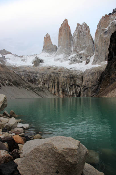 istock Torres del Paine at sunset 686639574