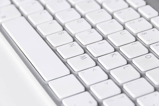 istock Close up view of a computer keyboard keys 686639692