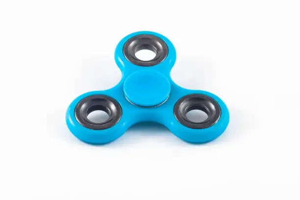 Photo of Fidget Spinner in white isolated background