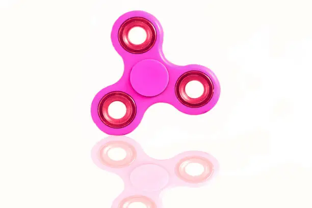 Photo of Fidget Spinner in white isolated background