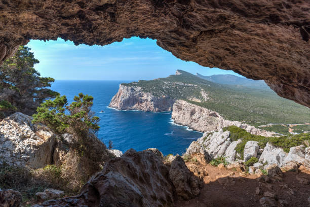 istock Cliff seen from a cave in Capo Caccia 686649014