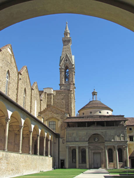 istock The courtyard of the monastery 686657608