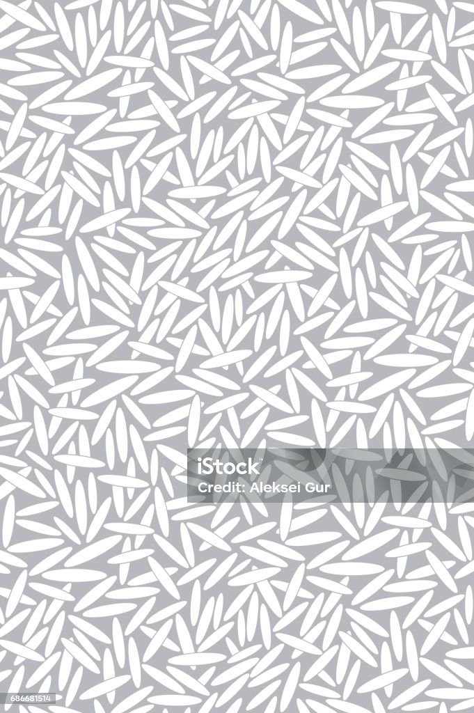 Rice Vector Pattern Rice Stock Illustration - Download Image Now - Pattern, Rice - Food ...