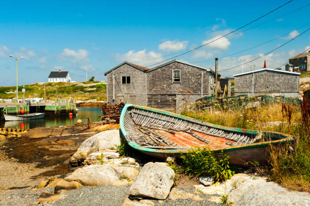istock Old Boat in Peggy's Cove, N.S. 686702386