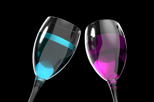 Wineglass party drink nightclub