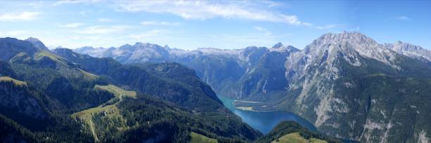 istock Panorama of the Bavarian mountain scenery 686734002