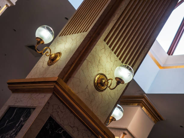istock Part of the interior design in the classical style 686734208