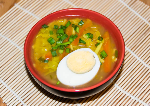 istock Piala of Japanese miso soup 686744574