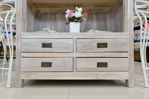 istock Beautiful Cabinet with drawers 686750182