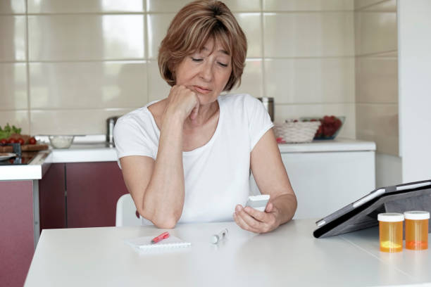 istock Morning of a patient at home 686774122