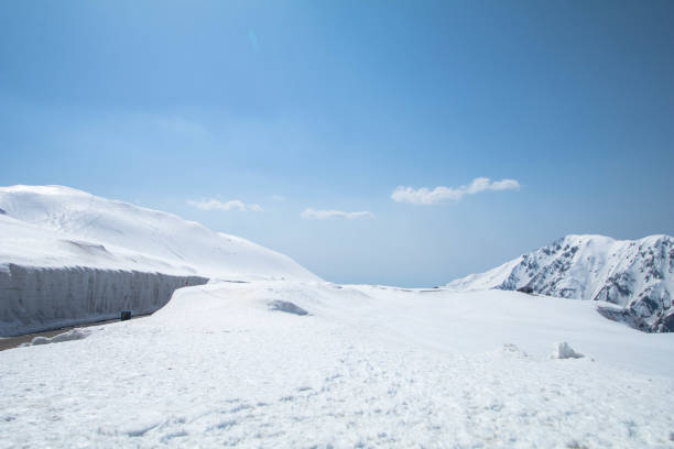 istock Tateyama Kurobe Alpine Route the snow mountains wall 686777986