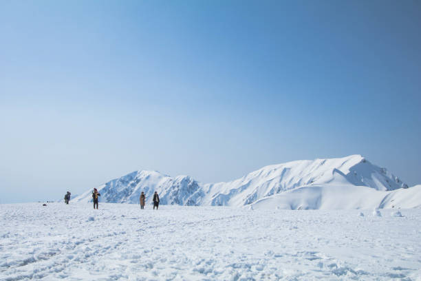 istock Tateyama Kurobe Alpine Route the snow mountains wall 686783584