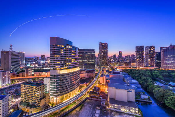 istock Tokyo, Japan Cityscape 686795066