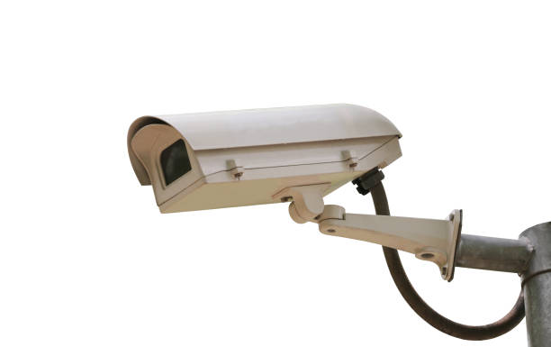 istock CCTV camera digital video recorder isolated on white background and have clipping paths. 686803096