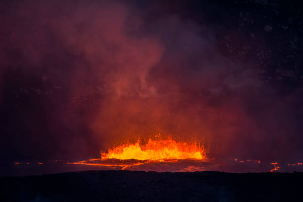 istock Boiling lava in Kilauea Volcano 686812740