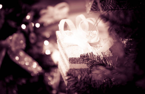istock Blurred background of Christmas theme 686819842