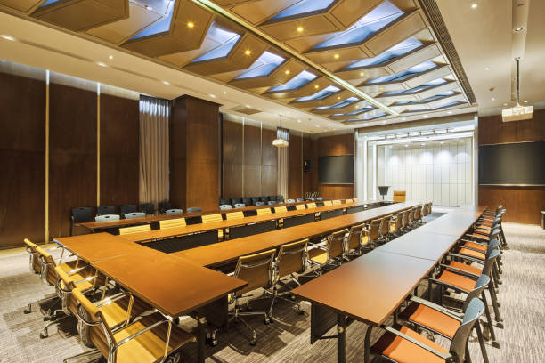 istock interior of modern meeting room 686827970