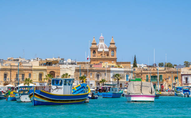 istock View of Marsaxlokk Harbor 686859490