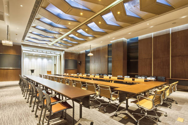 istock interior of modern meeting room 686870394
