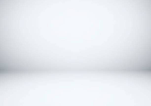 Empty gray studio room, used as background for display your products Empty gray studio room, used as background for display your products studio stock illustrations