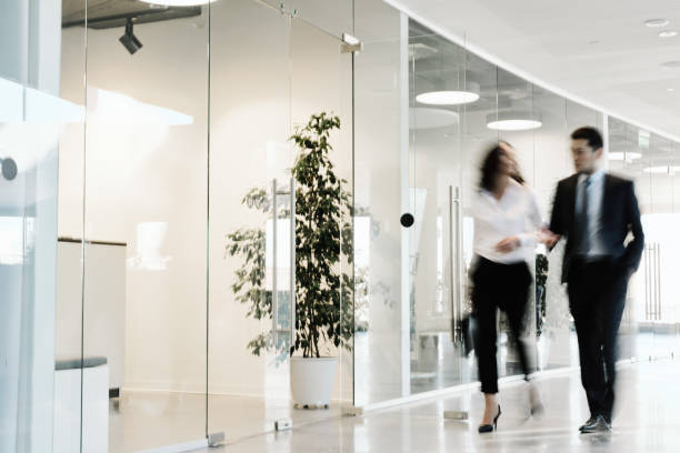 istock Discussing Cooperation Conditions in Office Corridor 686879768