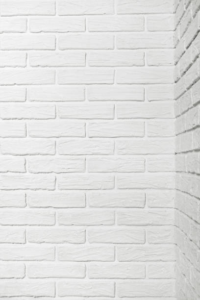 istock white brick wall with corner, abstract background photo 686886792