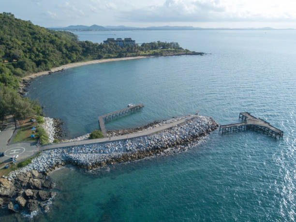 kao laem ya i samed national park. krajobraz morski, prowincja rayong, tajlandia. - rano kao zdjęcia i obrazy z banku zdjęć