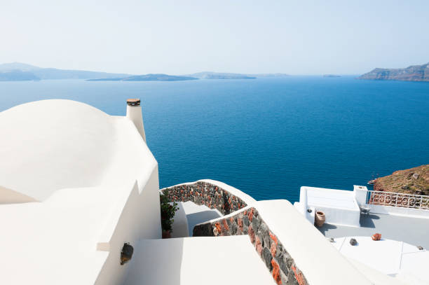 istock White architecture on Santorini island, Greece 686917194