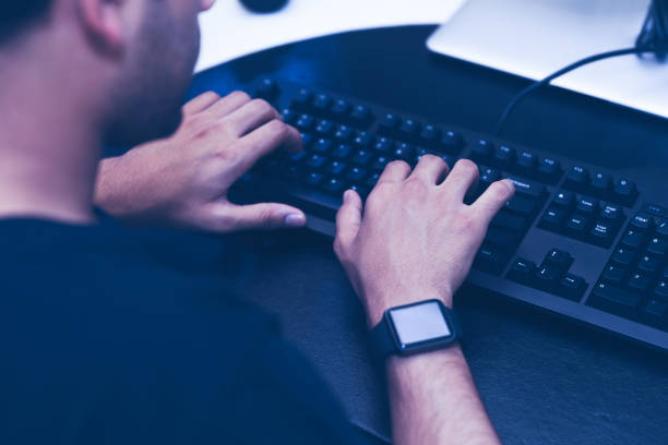 istock Teenager working on his computer at home 686918966