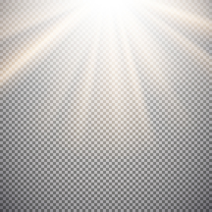 Light effect on a checkered background