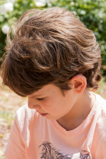 istock Face of cute boy close 686931970