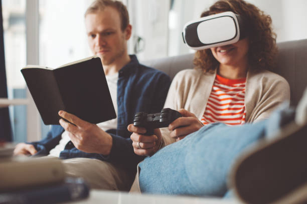istock Couple spending time together at home 686935338