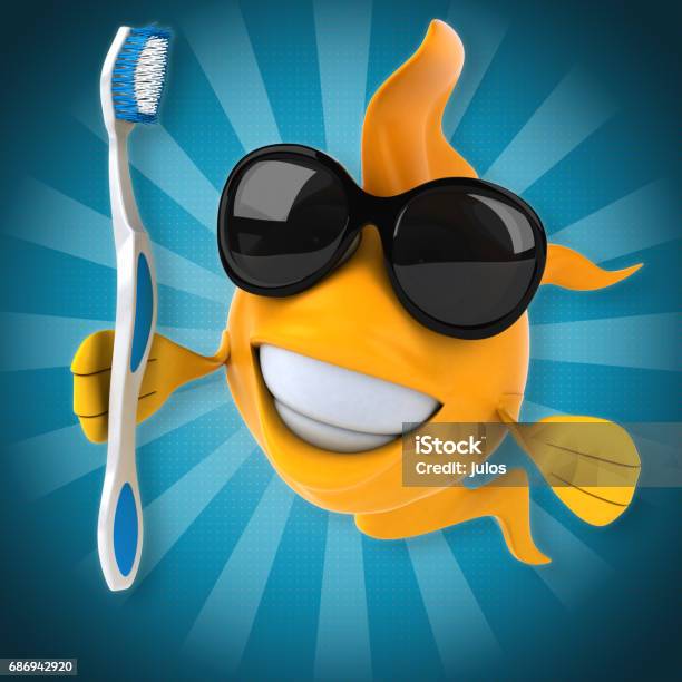 Fun Fish Graphic Fun Fish Stock Illustration - Download Image Now - Animal, Aquarium ...