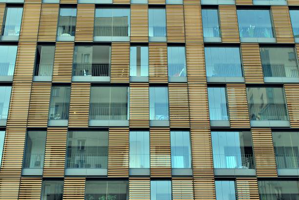 istock Modern apartment buildings exteriors 686961550