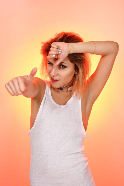 istock Girl in a white shirt 686964796
