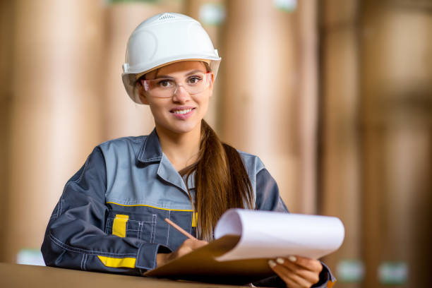 istock paper mill factory worker 686970450