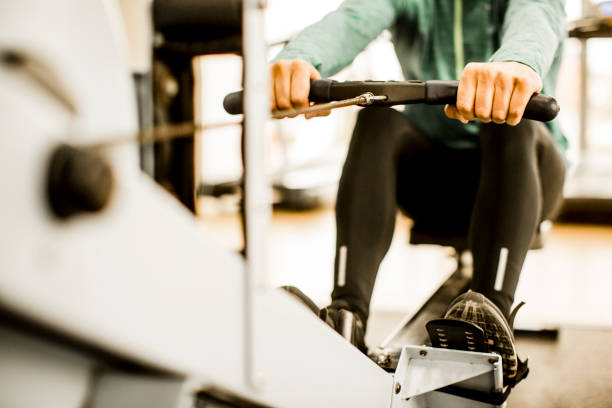 istock Young man training in the gym 686972598