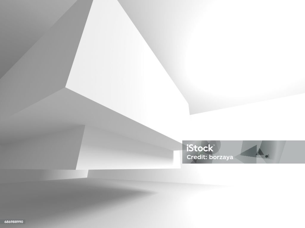 Abstract Architecture Modern Design Background Stock Illustration ...