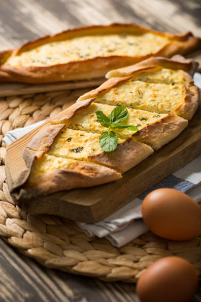 istock Traditional Turkish Pita with Cheese 686995358
