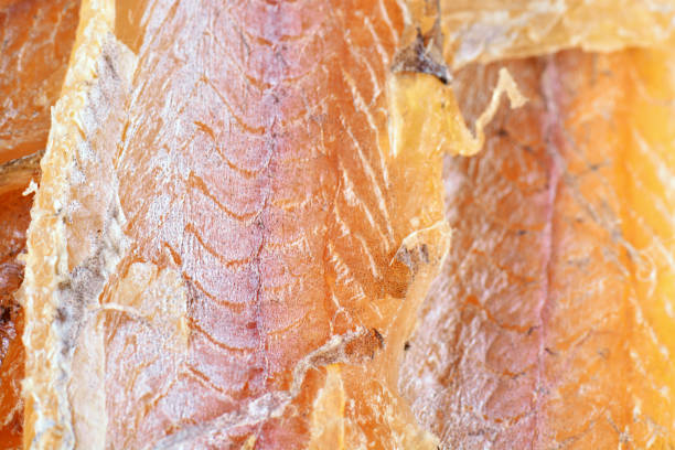 istock Dry fish. Dried fish background texture. Dried ballerus 686995716