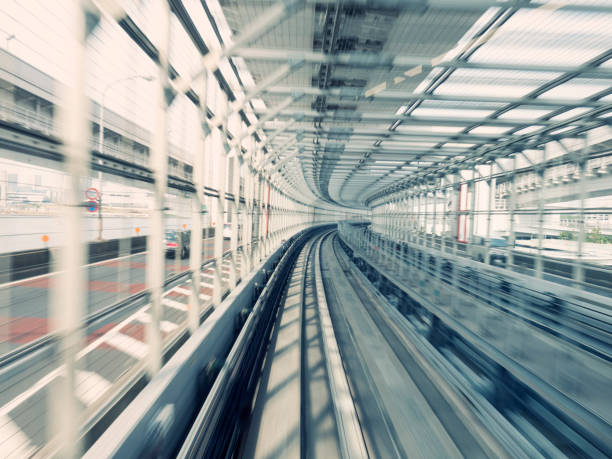 istock Odaiba train line in Tokyo 687000838