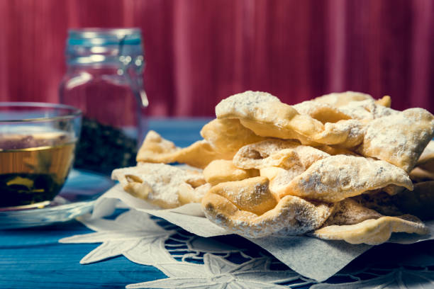 istock Traditional faworki cookies 687018808
