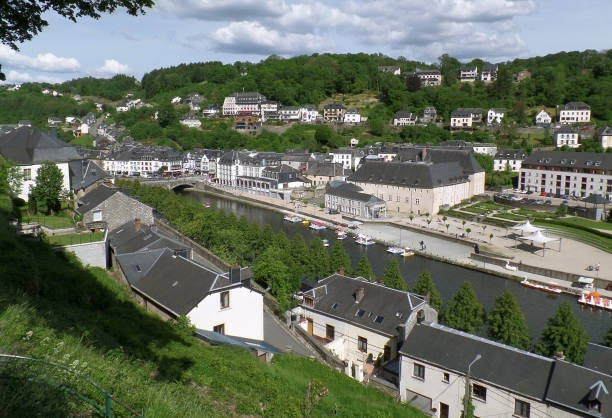 istock Stunning cityscape of Bouillon along the Semois river 687034228